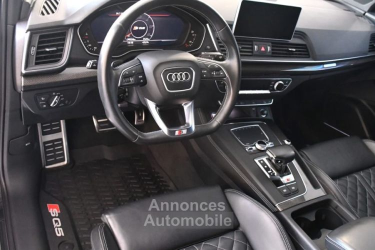 Audi SQ5 3.0 V6 347 Quattro GPS Virtual Bang Olufsen Magnétic Ride Attelage Hayon Caméra Pré Sense Lane Car Play JA 21 - <small></small> 48.990 € <small>TTC</small> - #16