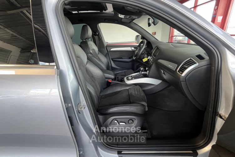 Audi SQ5 TDI V6 326 COMPETITION BVA8 QUATTRO GPS TOIT PANORAMIQUE CAMERA REGULATEUR ADAPTATIF ALU BROSSE  - <small></small> 37.990 € <small>TTC</small> - #18