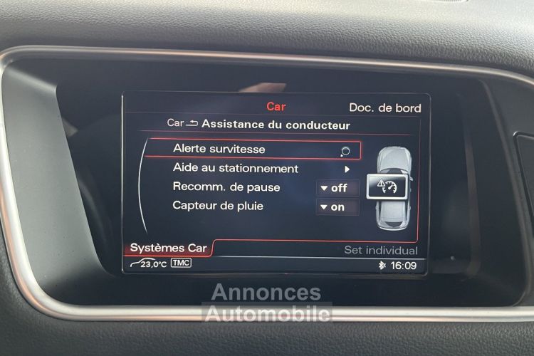 Audi SQ5 TDI V6 326 COMPETITION BVA8 QUATTRO TOIT PANORAMIQUE OUVRANT GPS KEYLESS BI-XENON ALU BROSSE PAR - <small></small> 33.990 € <small>TTC</small> - #16