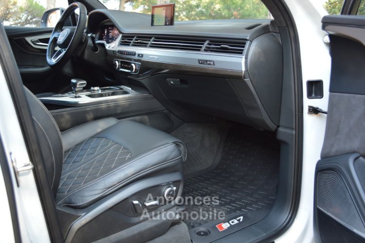 Audi SQ7 EXCEPTIONNEL AUDI SQ7 4M 4.0 V8 TDI 435ch BVA8 2EME MAIN 7 PLACES + DE 57Ke D'OPTIONS MATRIX SIEGES S DIAMANT FULL CUIR 22 B&O 3D ECHAP. SPORT TVA RE - <small></small> 59.990 € <small></small> - #38