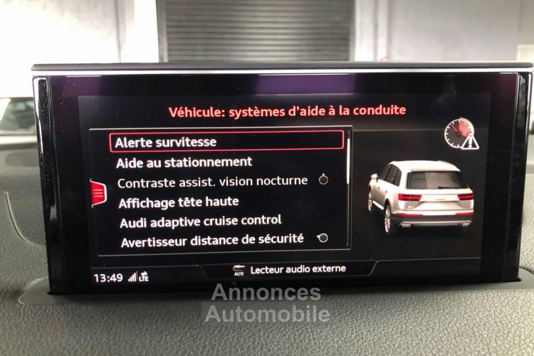 Audi SQ7 V8 4.0 TDI 435 Ch 7 Places - 760 €/mois - Packs Assistance Route + City - Toit Ouvrant Pano - 4 Roues Directrices - Entretien 100% AUDI - Révisé 2024 - <small></small> 49.500 € <small>TTC</small> - #43