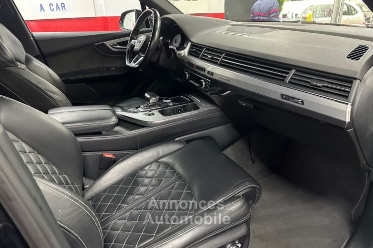 Audi SQ7 V8 4.0 TDI Diesel 435 Tiptronic 8 Quattro 7pl FULL BLACK - <small></small> 53.900 € <small>TTC</small> - #7