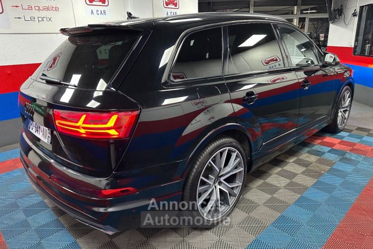 Audi SQ7 V8 4.0 TDI Diesel 435 Tiptronic 8 Quattro 7pl FULL BLACK - <small></small> 53.900 € <small>TTC</small> - #10