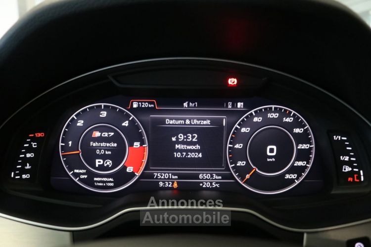 Audi SQ7 V8 4.0 TDI quattro 435 360° BOSE AFF. T.H. TOP Suspension pneumatique Tiptronic, 8 , Garantie 12 mois Prémium - <small></small> 63.990 € <small></small> - #11