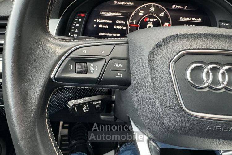 Audi SQ7 V8 4.0 TDI Quattro 435 Pack Carbon Intèrieur 360° BOSE JA 22 AFF. T.H. TOP Suspension Pneumatique Tiptronic, 8 , Garantie 12 Mois Prémium - <small></small> 63.990 € <small>TTC</small> - #12