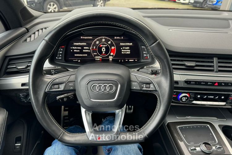 Audi SQ7 V8 4.0 TDI Quattro 435 Pack Carbon Intèrieur 360° BOSE JA 22 AFF. T.H. TOP Suspension Pneumatique Tiptronic, 8 , Garantie 12 Mois Prémium - <small></small> 63.990 € <small>TTC</small> - #13