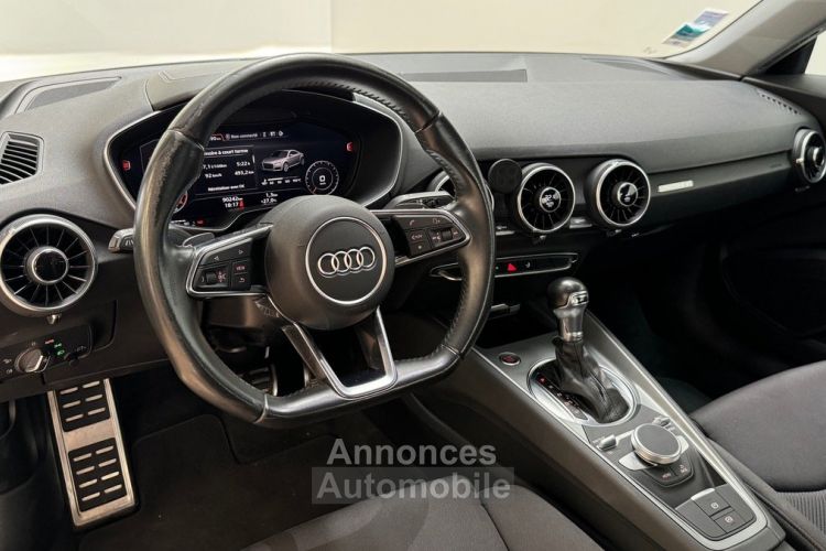 Audi TT 2.0 TFSI 230 ch S-Tronic S-Line Bi-Xénon / Lane Assist / Noir Mythic - <small></small> 24.990 € <small>TTC</small> - #7