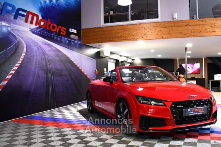 Audi TT Cabriolet S-Line 45 TFSI 245 Quattro S-Tronic Pack Compétition GPS Virtual Caméra Lane Drive Chauffe Nuque Car Play JA 19 - <small></small> 37.990 € <small>TTC</small> - #9