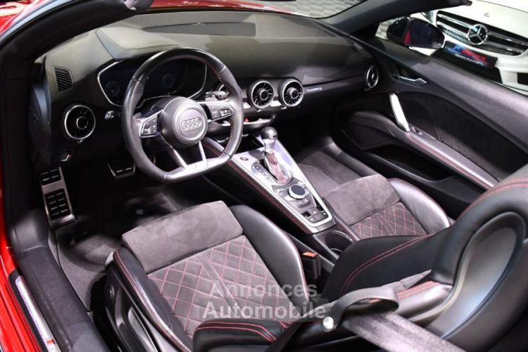 Audi TT Cabriolet S-Line 45 TFSI 245 Quattro S-Tronic Pack Compétition GPS Virtual Caméra Lane Drive Chauffe Nuque Car Play JA 19 - <small></small> 37.990 € <small>TTC</small> - #12