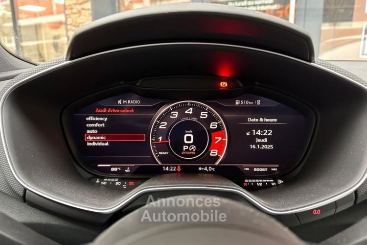 Audi TT COUPE 45 TFSI 245ch COMPETITION PLUS S-TRONIC BVA GARANTIE CONSTRUCTEUR 05-27 - <small></small> 56.980 € <small>TTC</small> - #19