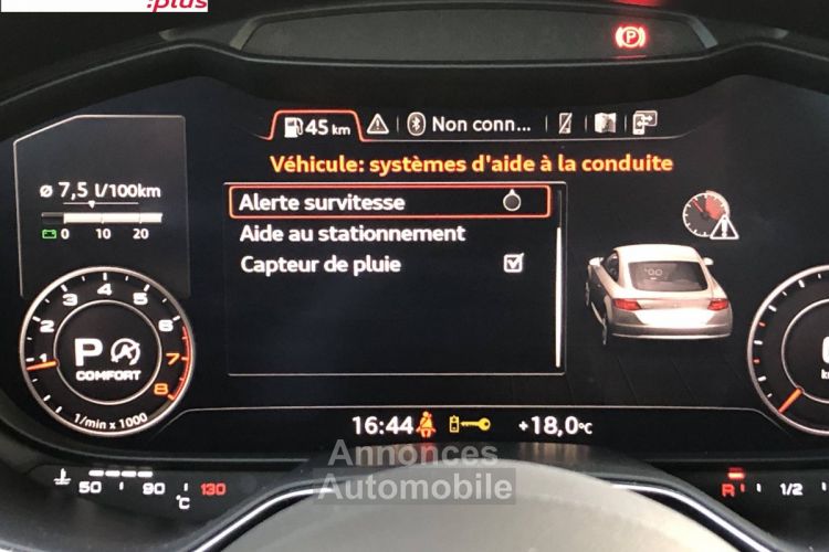 Audi TT COUPE Coupé 40 TFSI 197 S tronic 7 S line - <small></small> 37.990 € <small>TTC</small> - #20