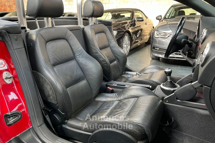 Audi TT Roadster 1.8 Turbo 180 ch Rouge Amulette Sièges chauffants Historique d’entretien État remarquable - <small></small> 10.980 € <small>TTC</small> - #7