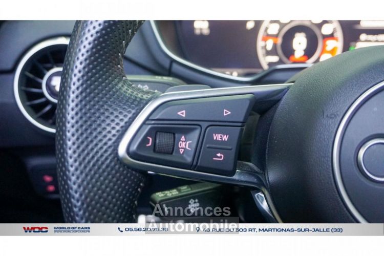 Audi TT Roadster 2.0 45 TFSI - 245 - BV S-tronic 2019 S-Line PHASE 2 - <small></small> 39.900 € <small>TTC</small> - #26
