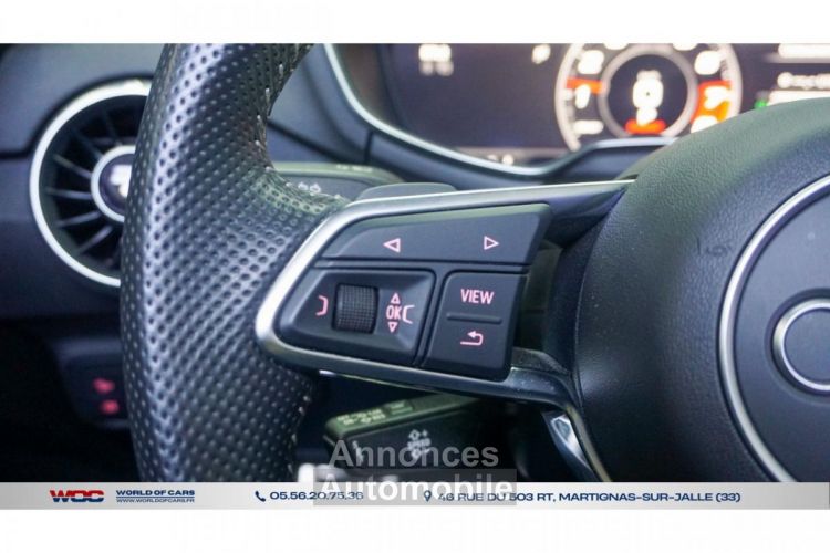 Audi TT Roadster 2.0 45 TFSI - 245 - BV S-tronic 2019 S-Line PHASE 2 - <small></small> 36.900 € <small>TTC</small> - #26