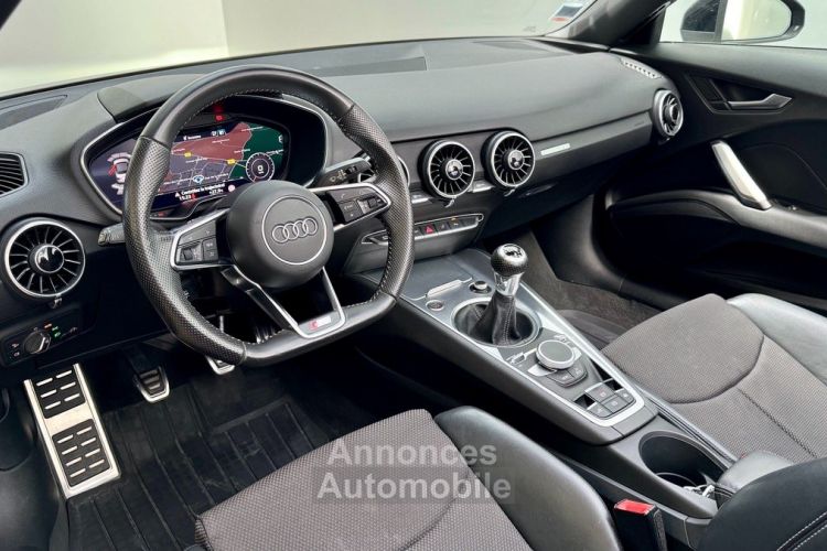 Audi TT Roadster 2.0 TDI 184 ch S-Line/ Drive select/ Keyless/ Magnetic Ride/ Virtual - <small></small> 21.800 € <small>TTC</small> - #9