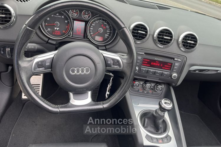 Audi TT ROADSTER 2.0 TFSI 200 ch BVM6 - INTERIEUR CUIR - CAPOTE ELECTRIQUE - <small></small> 15.990 € <small>TTC</small> - #12