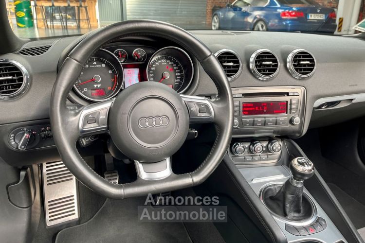 Audi TT Roadster 2.0L 200 ch Boite Manuelle 6 Bluetooth & régulateur Historique d'entretien complet Etat remarquable - <small></small> 11.980 € <small>TTC</small> - #8