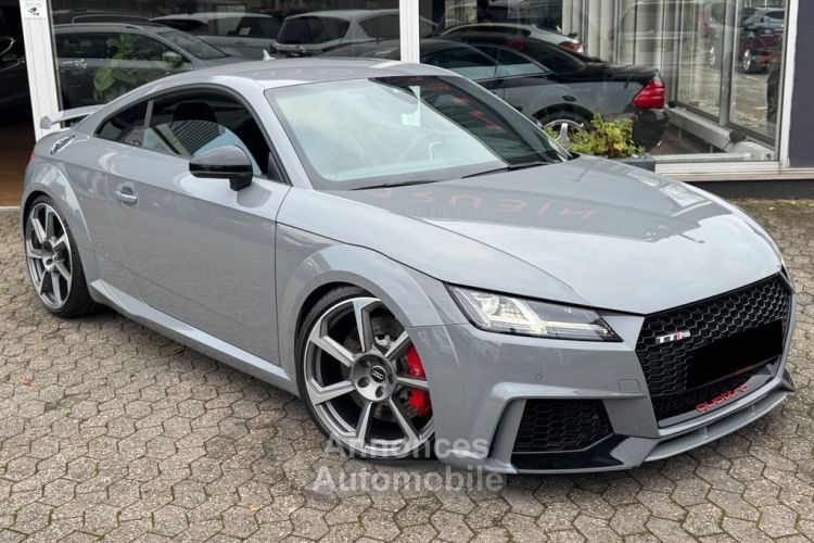 Audi TT RS Coupé Phase 2 2.5L 400ch TFSI Quattro S-Tronic GPS-LED-VIRTUAL-BANG & OLUFSEN-GRIS NARDO-MATRIX-JANTES 19 - <small></small> 55.890 € <small>TTC</small> - #1