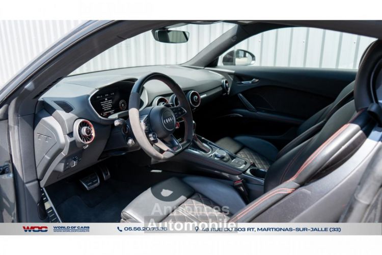 Audi TT RS TTRS Quattro 2.5/ CUIR / Sieges Sports / Carbone / Echappement Suivie - <small></small> 54.900 € <small>TTC</small> - #8