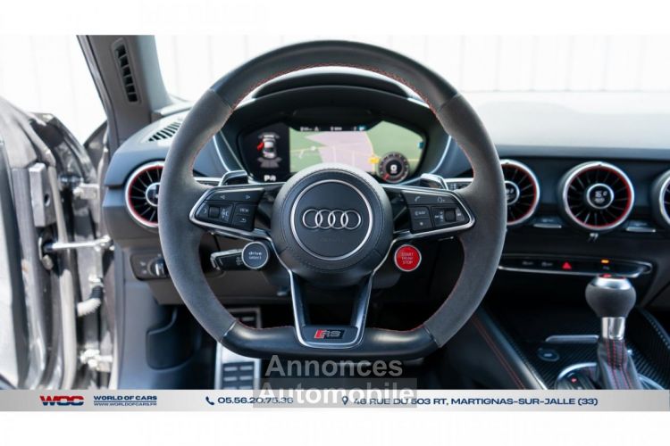 Audi TT RS TTRS Quattro 2.5/ CUIR / Sieges Sports / Carbone / Echappement Suivie - <small></small> 54.900 € <small>TTC</small> - #21