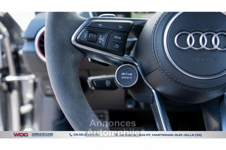 Audi TT RS TTRS Quattro 2.5/ CUIR / Sieges Sports / Carbone / Echappement Suivie - <small></small> 54.900 € <small>TTC</small> - #22