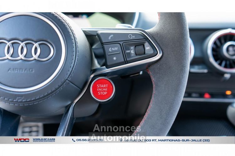 Audi TT RS TTRS Quattro 2.5/ CUIR / Sieges Sports / Carbone / Echappement Suivie - <small></small> 54.900 € <small>TTC</small> - #23