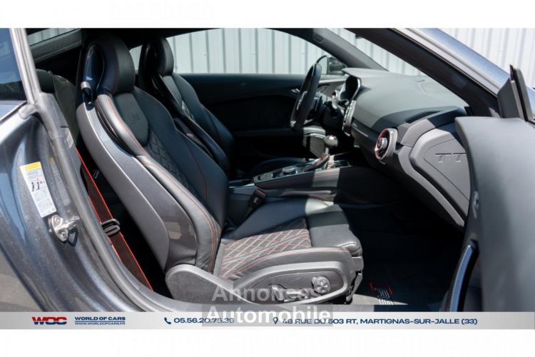 Audi TT RS TTRS Quattro 2.5/ CUIR / Sieges Sports / Carbone / Echappement Suivie - <small></small> 54.900 € <small>TTC</small> - #51