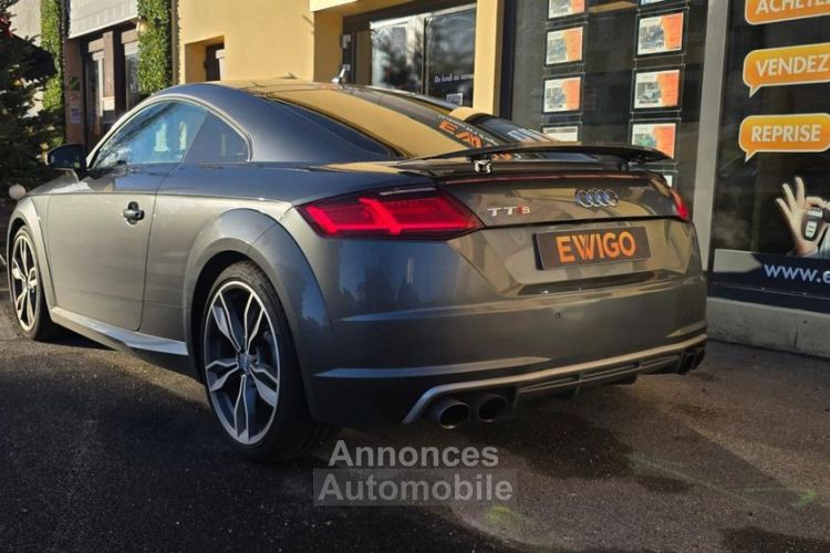 Audi TTS COUPE 2.0 TFSI 310 BLACK EDITION QUATTRO S-TRONIC BVA GARANTIE 6 MOIS - <small></small> 34.490 € <small>TTC</small> - #4