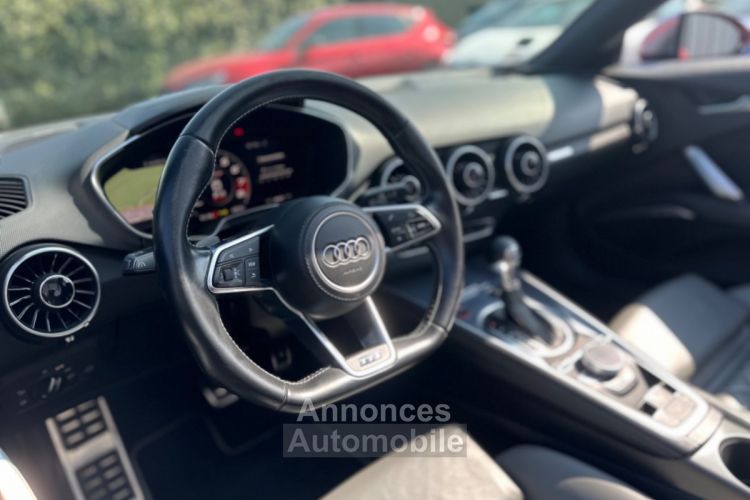 Audi TTS ROADSTER 310 S tronic 6 Quattro - CAM - CARPLAY - FULL SUIVI - VIRTUAL - IMMAT FR PAS DE MALUS - <small></small> 27.890 € <small>TTC</small> - #8