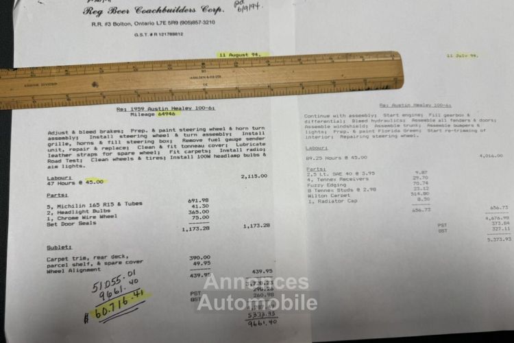 Austin Healey 100 100/6 BN6 - <small></small> 75.000 € <small>TTC</small> - #70