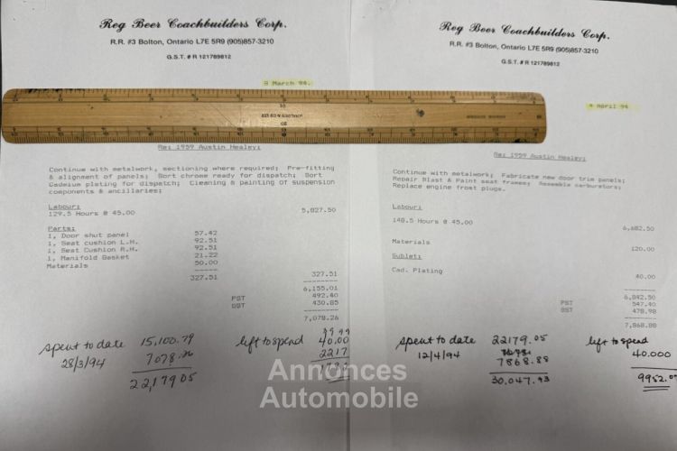 Austin Healey 100 100/6 BN6 - <small></small> 75.000 € <small>TTC</small> - #72