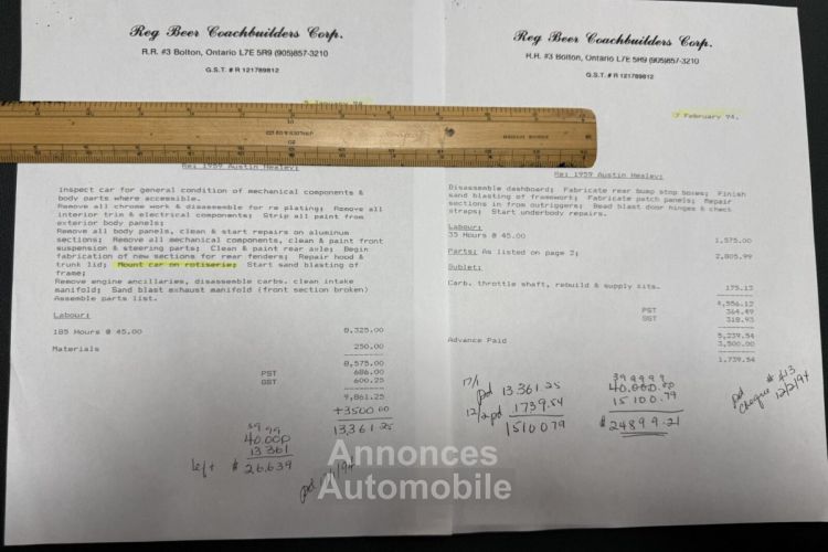 Austin Healey 100 100/6 BN6 - <small></small> 75.000 € <small>TTC</small> - #73