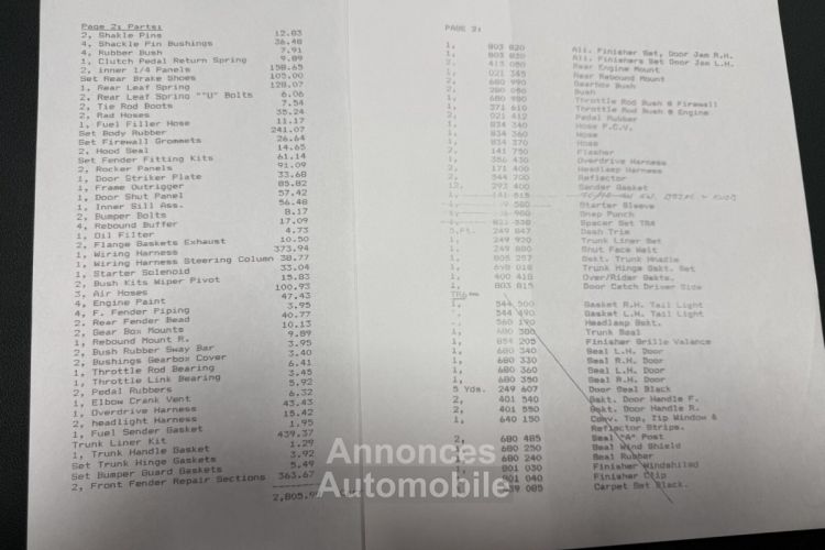 Austin Healey 100 100/6 BN6 - <small></small> 75.000 € <small>TTC</small> - #75