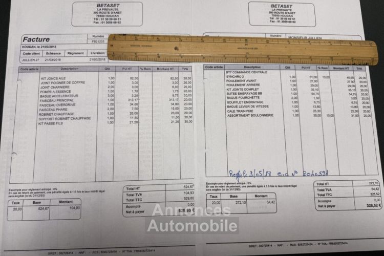 Austin Healey 3000 MK2 BT7 - <small></small> 70.000 € <small>TTC</small> - #96