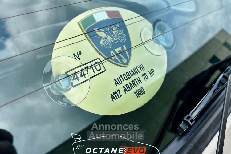 Autobianchi A112 Abarth 70 HP - <small></small> 14.999 € <small>TTC</small> - #38
