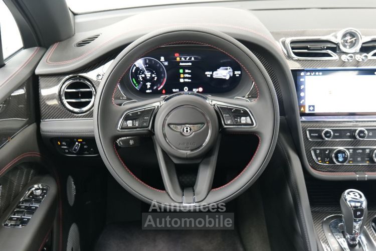 Bentley Bentayga New S Hybrid 1ere Main Francais Tva Recuperable Gps Toit Ouvrant Panoramique Virtual Cockpit Homelink Ja 22 Carbone Ext Dvd Arriere Surpique Rouge Ang - <small></small> 300.000 € <small></small> - #6