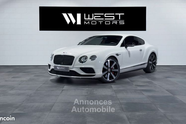 Bentley Continental GT V8 S 528 ch Francaise Pack Mulliner 22k d’options Audio Naim Piano Black Échapp. Sport JA 21 1453e-Mois - <small></small> 123.900 € <small>TTC</small> - #1