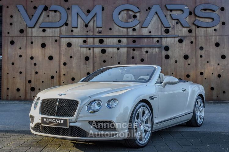 Bentley Continental GTC 4.0 V8 S 528 Ch 4WD*ACC *JA20* 1èreM* MULLINER*MASSAGE* Sièges Chauffants Massants Ventilés * Garantie 12 Mois Prémium - <small></small> 145.590 € <small>TTC</small> - #1