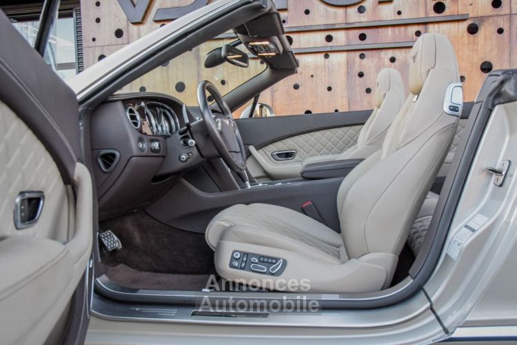 Bentley Continental GTC 4.0 V8 S 528 Ch 4WD*ACC *JA20* 1èreM* MULLINER*MASSAGE* Sièges Chauffants Massants Ventilés * Garantie 12 Mois Prémium - <small></small> 145.590 € <small>TTC</small> - #21