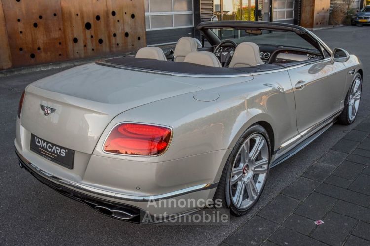 Bentley Continental GTC 4.0 V8 S 528 Ch 4WD*ACC *JA20* 1èreM* MULLINER*MASSAGE* Sièges Chauffants Massants Ventilés * Garantie 12 Mois Prémium - <small></small> 145.590 € <small>TTC</small> - #25