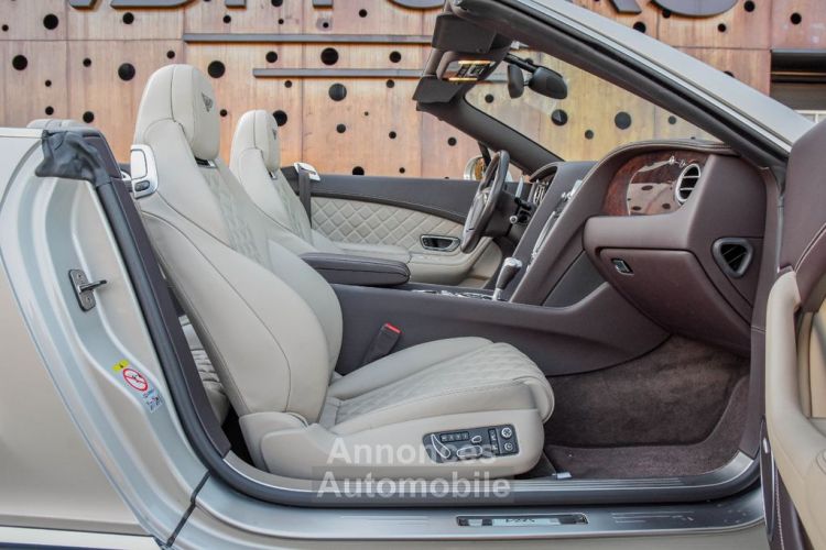 Bentley Continental GTC 4.0 V8 S 528 Ch 4WD*ACC *JA20* 1èreM* MULLINER*MASSAGE* Sièges Chauffants Massants Ventilés * Garantie 12 Mois Prémium - <small></small> 145.590 € <small>TTC</small> - #26