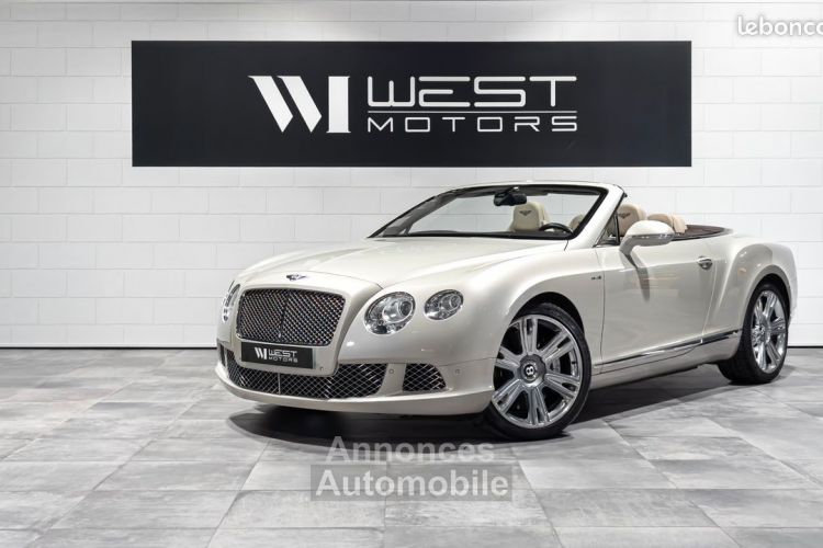 Bentley Continental GTC Mulliner W12 575 – Française Cam recul. Sièges ventilés massants Surpiqures - <small></small> 104.900 € <small>TTC</small> - #1