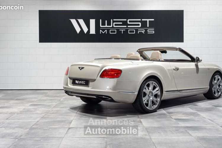 Bentley Continental GTC Mulliner W12 575 – Française Cam recul. Sièges ventilés massants Surpiqures - <small></small> 104.900 € <small>TTC</small> - #4