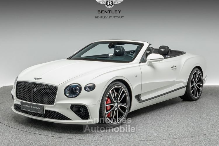 Bentley Continental GTC V8 4.0 S 549 BLACKLINE Mulliner B&O 1èreM Entretien Certified by Bentley, Blanc Glacier Sièges Massants Et Ventilés Garantie 12 Mois Prémium - <small></small> 224.990 € <small></small> - #1