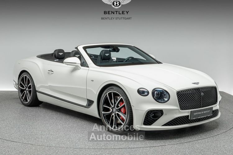 Bentley Continental GTC V8 4.0 S 549 BLACKLINE Mulliner B&O 1èreM Entretien Certified by Bentley, Blanc Glacier Sièges Massants Et Ventilés Garantie 12 Mois Prémium - <small></small> 224.990 € <small></small> - #2