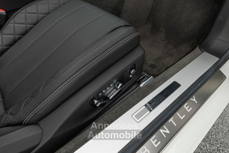 Bentley Continental GTC V8 4.0 S 549 BLACKLINE Mulliner B&O 1èreM Entretien Certified by Bentley, Blanc Glacier Sièges Massants Et Ventilés Garantie 12 Mois Prémium - <small></small> 224.990 € <small></small> - #30