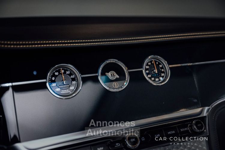 Bentley Continental GTC W12 6.0 635 1èreM  No. 1 Edition | 1 of 100  BY MULLINER Noire Beluga 360° Entretien Bentley  Sièges Massants Et Ventilés Garantie 12 Mois Prémium - <small></small> 219.990 € <small>TTC</small> - #9