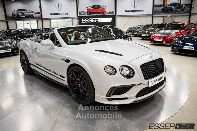 Bentley Continental GTC W12 6.0 710 Supersports / 1èreM /Caméra /Ventilation Des Sièges Tricolore / Garantie 12 Mois Prémium - <small></small> 154.990 € <small>TTC</small> - #23