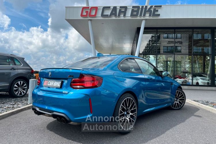 BMW M2 410ch Compétition MALUS INCLUS Pack Black Harman Kardon Sièges Baquets Echappement sport 19P Garantie 6 ans 639-mois - <small></small> 58.888 € <small>TTC</small> - #2