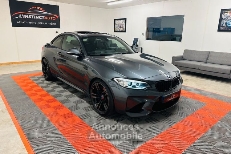 BMW M2 Bmw M2 Coupe 3.0 370 ch DKG BVA + FRANÇAISE + Système Audio Harman Kardon + Toit ouvrant + Sièges électriques + Entretien Full BMW - <small></small> 41.990 € <small>TTC</small> - #1